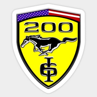 Mustang 200 ci straight 6 Sticker